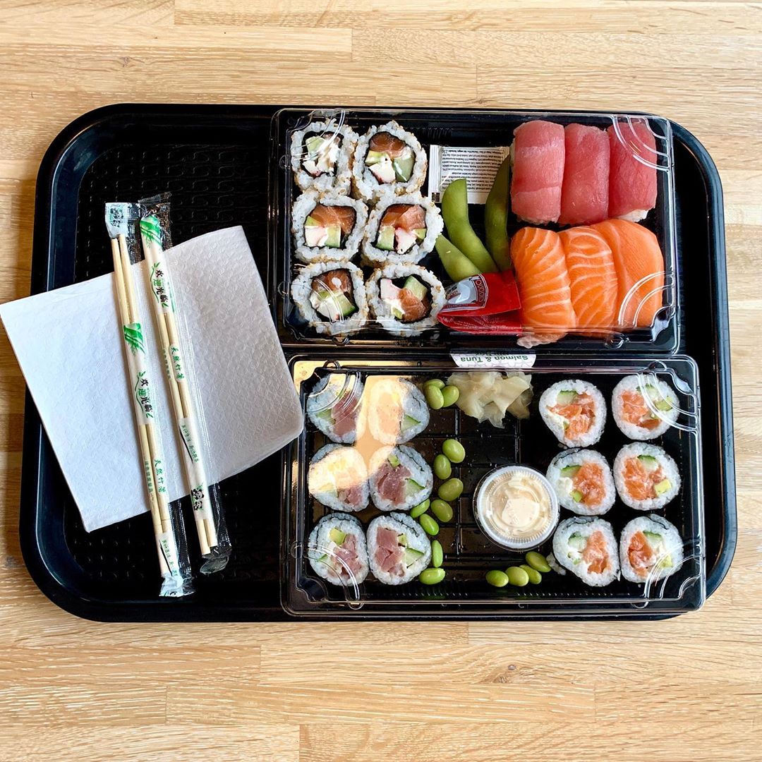 Salmon Sushi Tray